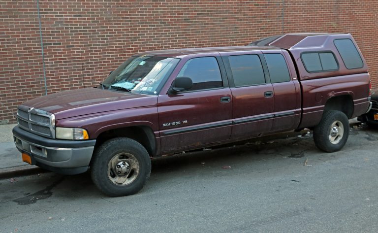 The open cargo bed of a pickup truck, the kind of vehicle a 3000 watt inverter is commonly installed in